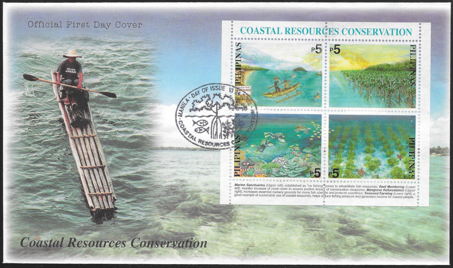 Philippines 2002 Cachet 